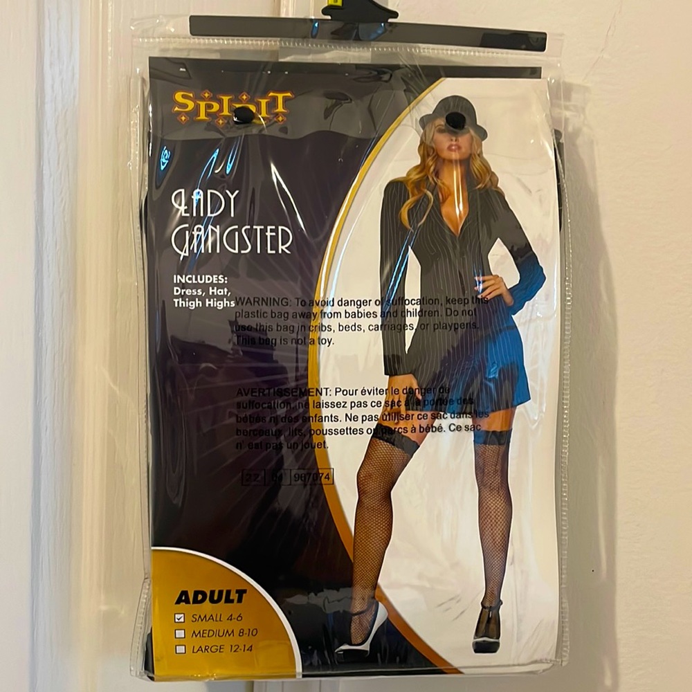 Holloween costume “Lady Gangster”